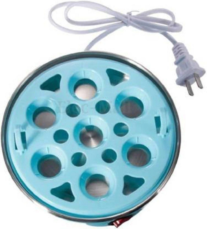 Teblite Automatic Off for Steaming, Cooking, Boiling and Frying Machine Egg Boiler Egg Boiler Machine 350 Watts | Boil upto 7 Eggs Egg Cooker(Multicolor, 7 Eggs)