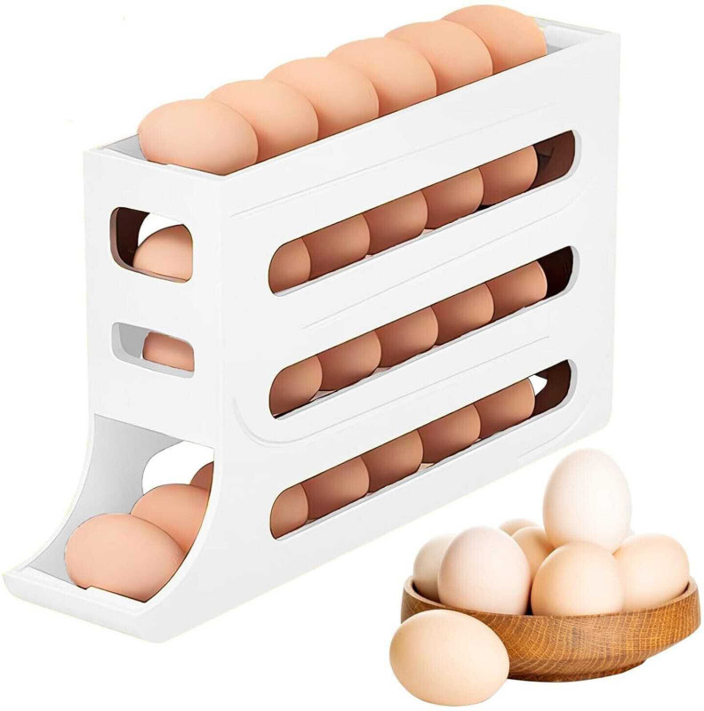 Praish Egg container Egg Holder(Plastic)