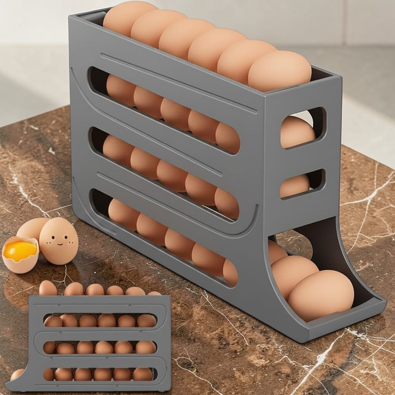 YAVRIXZ ENTERPRISE Egg container Egg Holder(Plastic)