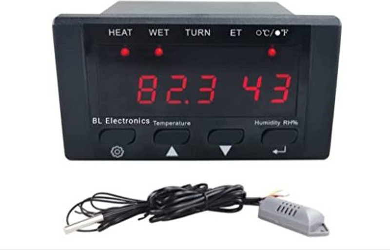 B L ELECTRONICS HT-10 Fully Automatic Digital Temperature, Humidity and Egg Incubator Controller Egg Incubator