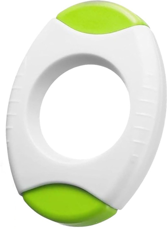 Digital Shoppy Egg Topper Kitchen Gadgets For Sushi Egg Strainer Plastic Egg Separator(Green, Pack of 1)