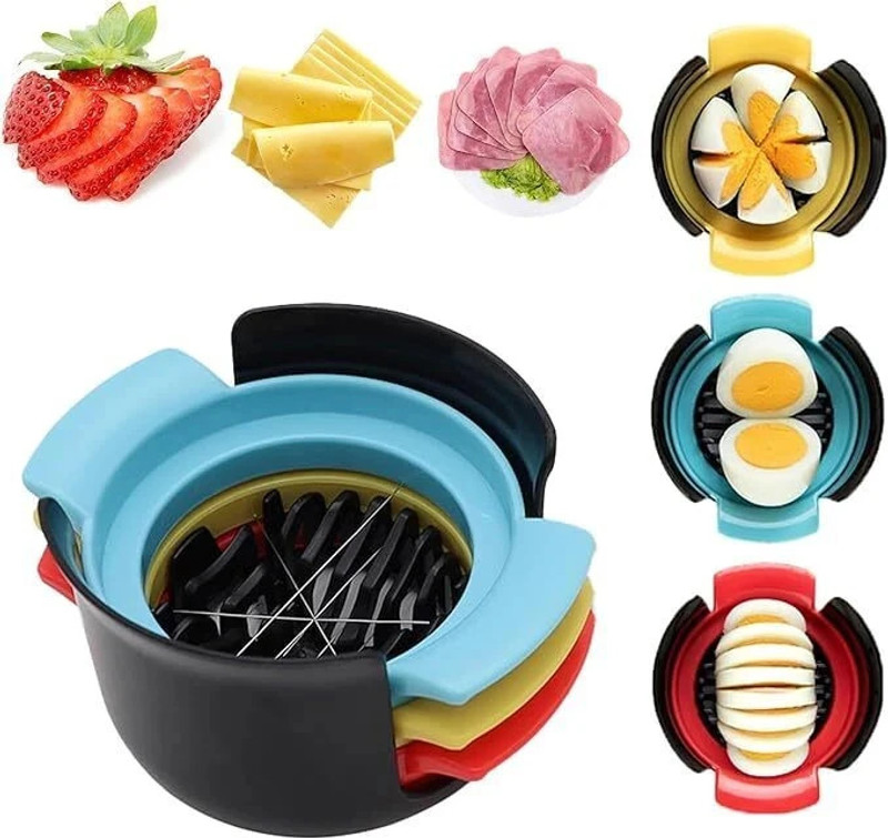 YANCI Plastic Egg Separator Set(Multicolor, Pack of 2)