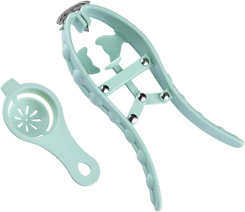 BHAJANSHREE Egg Separator for Raw Egg White Yolk Separator Tool Automatic Quick Egg Opener Egg Cracker