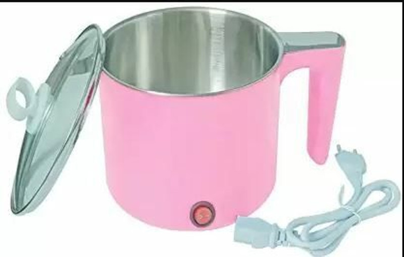 NHOUSE 1.8 Litre Multi-Purpose Cooker Mini Electric Cooker Steamer Cook pots for Cook Electric Rice Cooker(1.8 L, Multicolor)