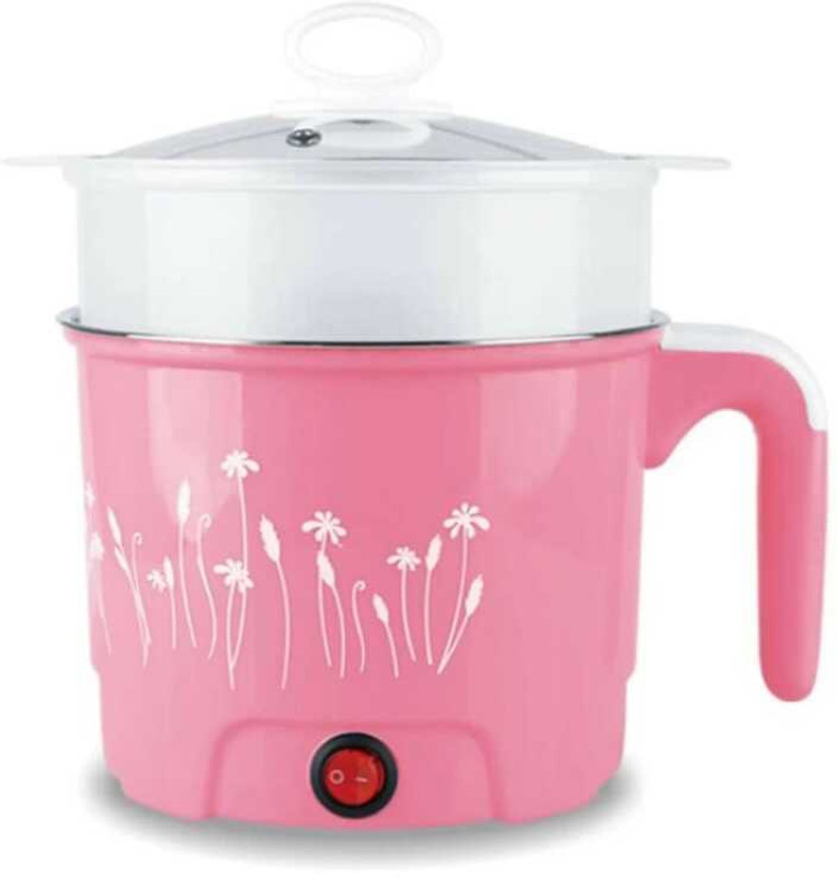 CREATION BAZAAR Multi Purpose Cooker Mini Electric Cooker Steamer Cook for Cook Noodles,hot Pot Multi Cooker Electric Kettle(1.5 L, Multicolor)