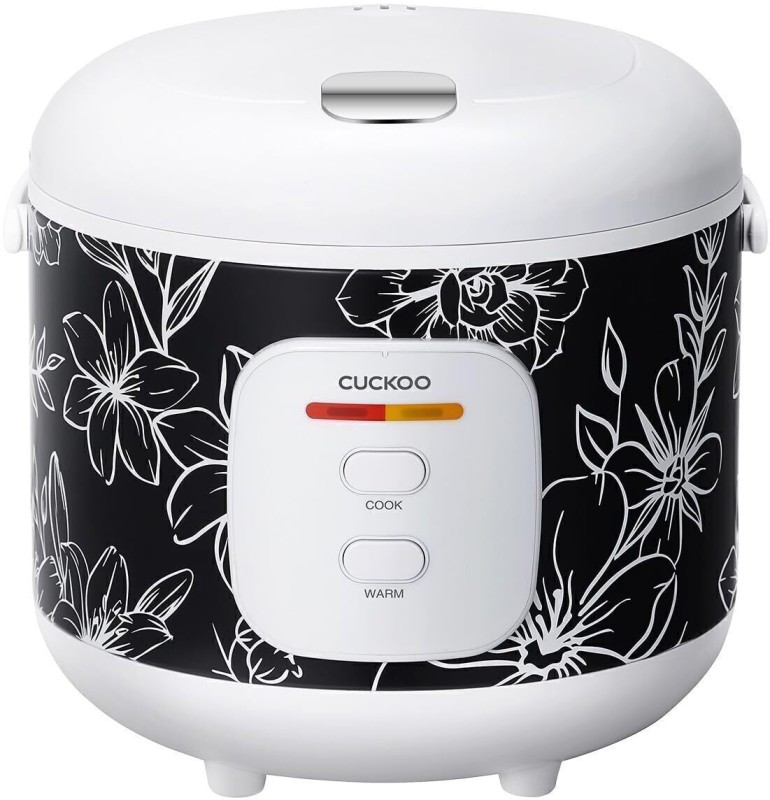 CUCKOO Electric Rice Cooker 3.5 Litre 10 Cups Uncooked Rice Capacity Serves 2-10 People Electric Rice Cooker with Steaming Feature(3.5 L, Black)