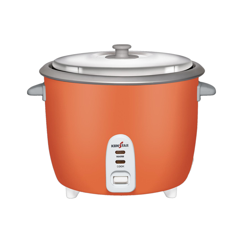 Kenstar MY COOK 2.0 Electric Rice Cooker with Steaming Feature(2 L, White & Grey)