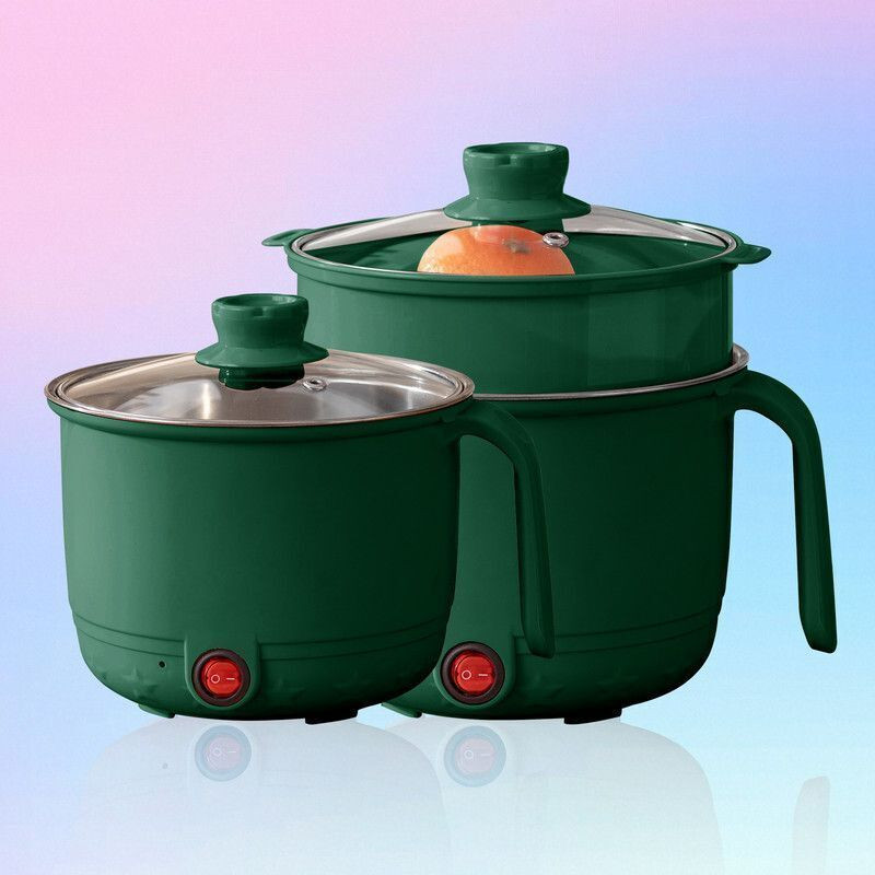 Radhe Pot Electric Multi Cooking Pot Rice Cooker Egg Boiler, Rice Cooker, Travel Cooker(1.6 L, Multicolor)