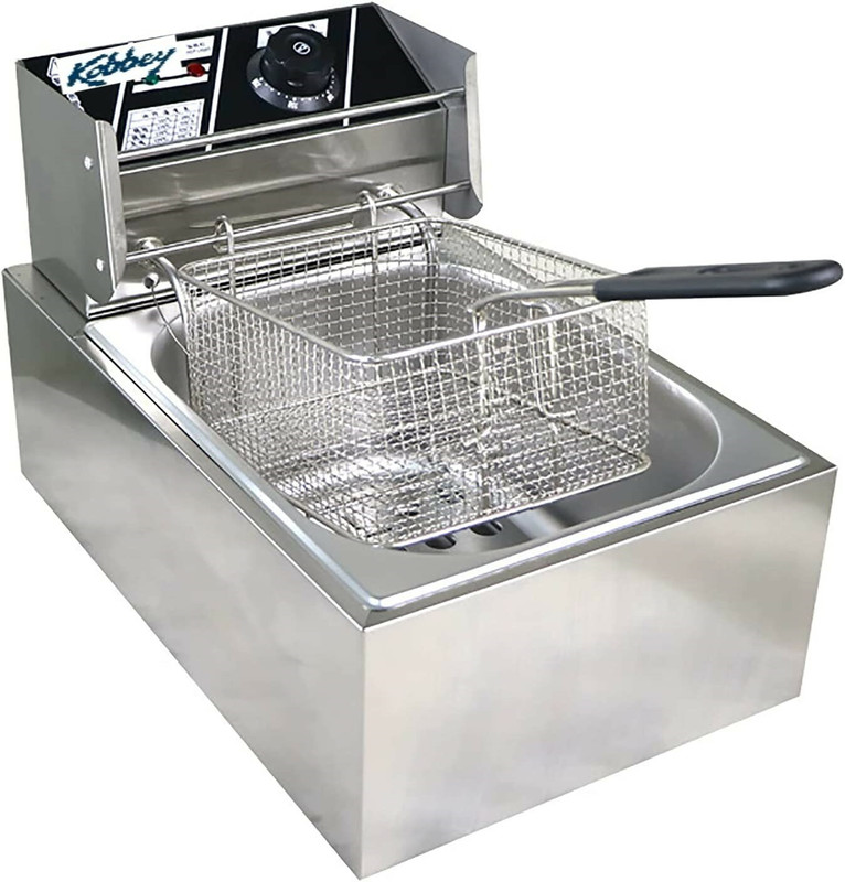 KOBBEY Electric Deep Fryer Copper Heater 5 Year Warranty 5.98 L Electric Deep Fryer