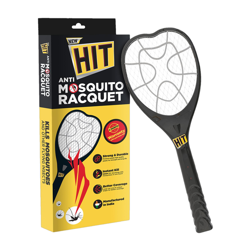 Hit Rechargeable Anti - Mosquito Racquet Electric Insect Killer Indoor, Outdoor(Bat)