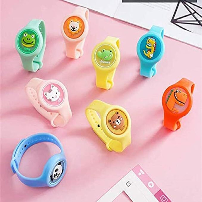 SeaRegal Sara Mosquito Repellent Watch with LED Light for Baby Nylon Kids Mosquito Net(muticoloer, Frame Hung)
