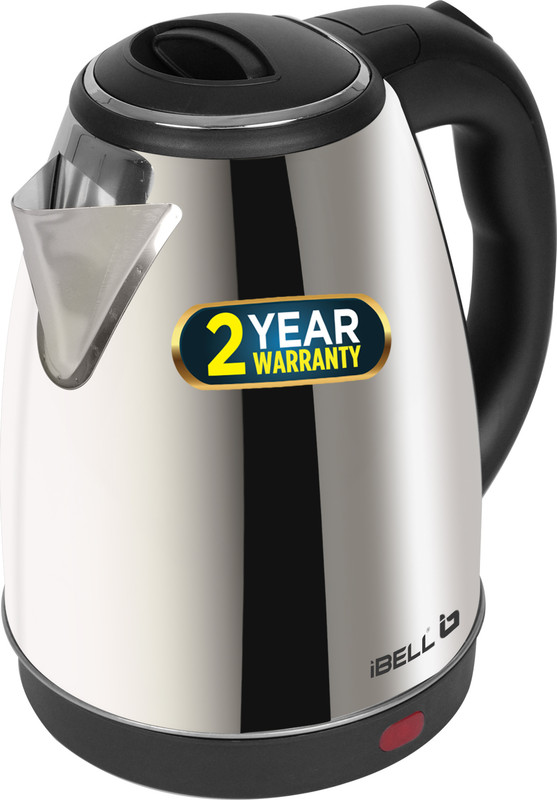 iBELL SEK180M Stainless Steel 1.8 Litre Kettle -1800W,Auto cutoff,360°Base,Safety Lid, Electric Kettle(1.8 L, Silver)