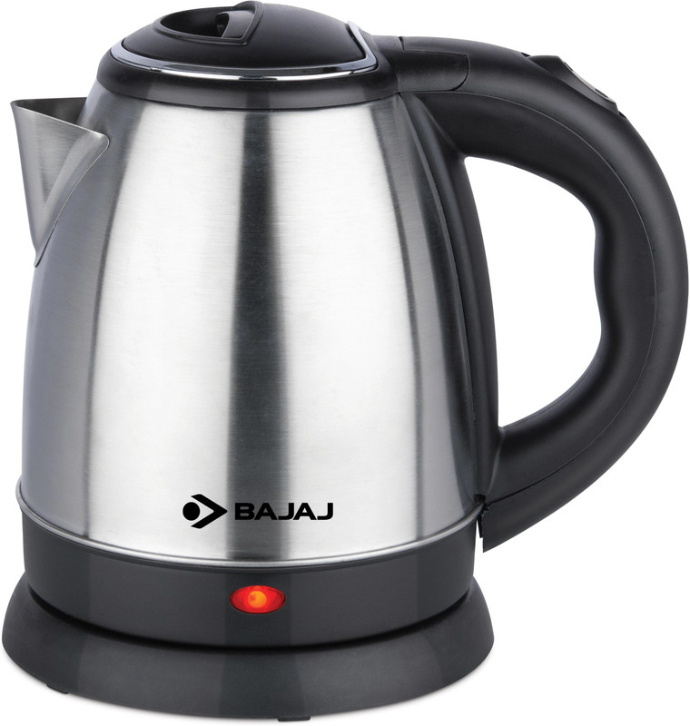 BAJAJ KTX 1.8 L DLX Electric Kettle(1.8 L, Black, Silver)