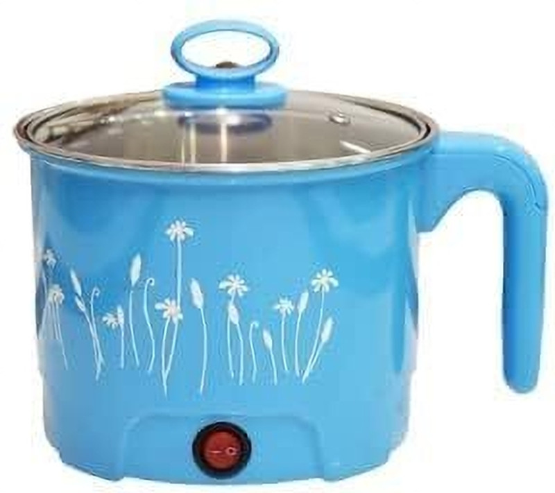 Deep Cuisine Multi-Function Electric CookerNon-stick Cooking Pot/Mini Rice Cooker/Portable Electric Kettle(1.5 L, Multicolor)