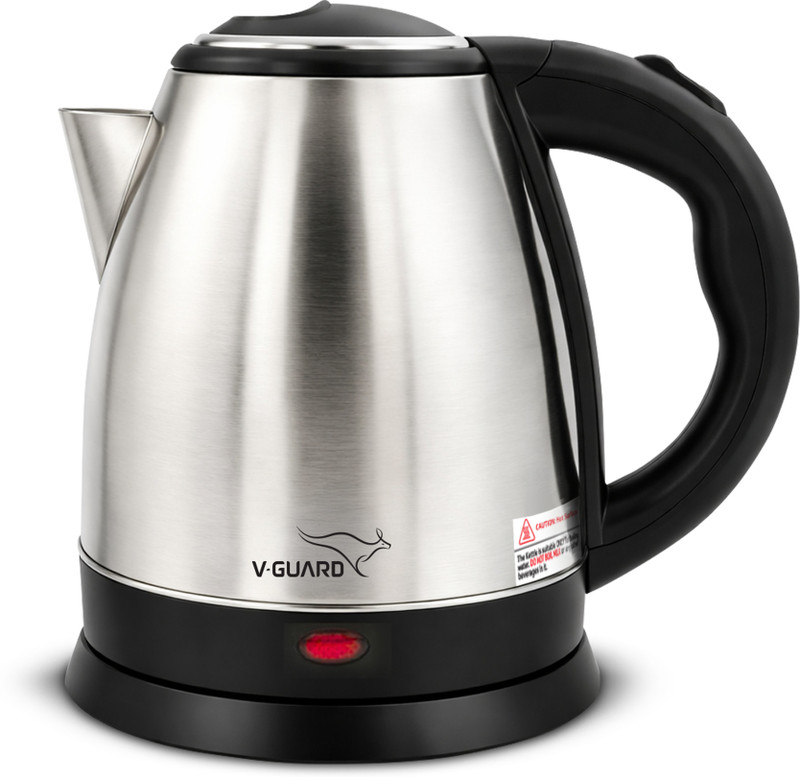 V-Guard VKS15 Stainless Steel 1350 W Electric Kettle(1.5 L, Matte, Steel)