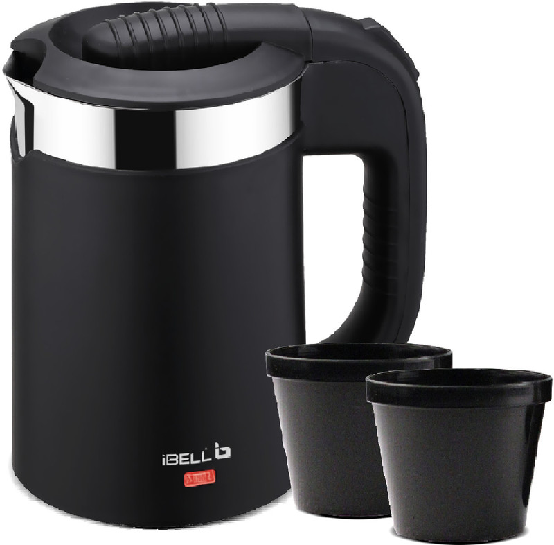iBELL SEK105BL 950 Electric Kettle(0.5 L, Black)