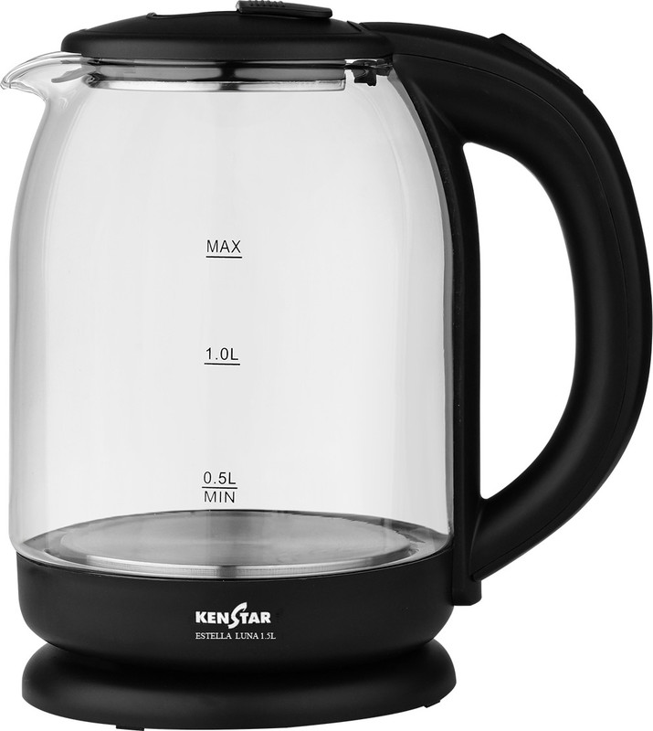 Kenstar Estella Luna 1.5 L Electric Kettle(1.5 L, Transparent Glass Finish)