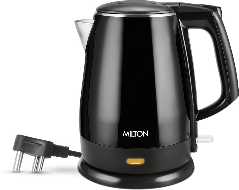 MILTON RIGA-ELECTRIC KETTLE 1.5L,BLACK Beverage Maker(1.5 L, Black)
