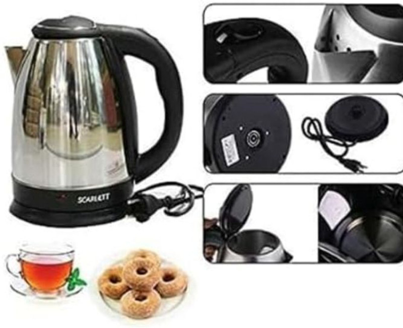 BazaarNest Scarlet cattle 2 l Electric Kettle(2 L, Silver)