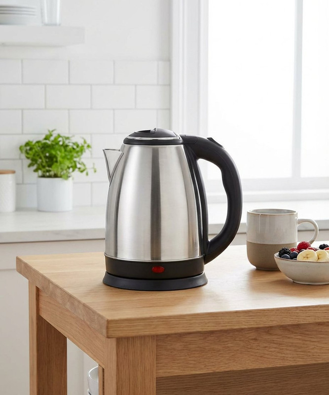 zyson ZYN Kettle Electric Tea Coffee Water Boiler Kettle 1.8L Electric Kettle(1.8 L, Silver)