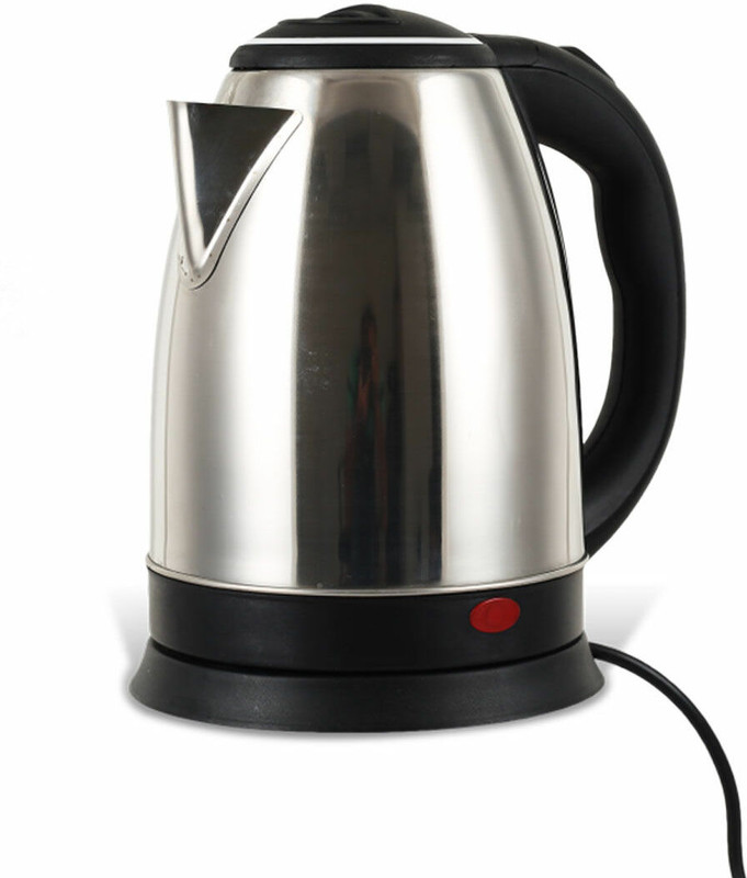 Sedoka Electric Tea Kettle, Water Boiler & Heater, Auto-Shutoff and Boil-Dry Protection 12 Cups Coffee Maker(Silver , Black)