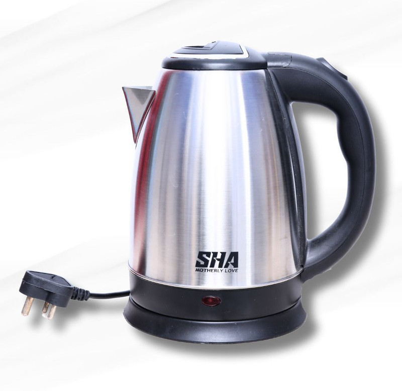 SHA Motherly Love 1.8 ltr SS Kettle Electric Kettle(1.8 L, Silver, Black)