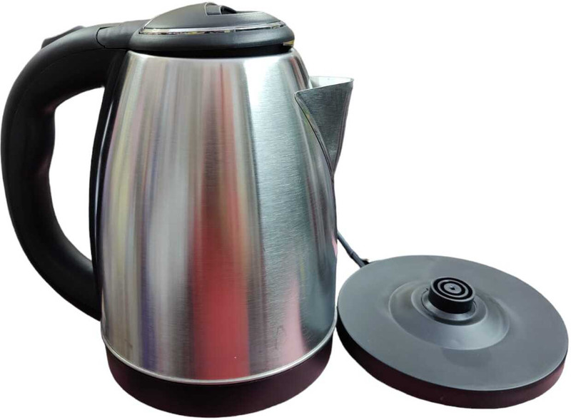 Kitchenium Stainless Steel 2.0 Litre Auto Cut Off Electric Kettle For Home And Office Use Electric Kettle(2 L, Silver)