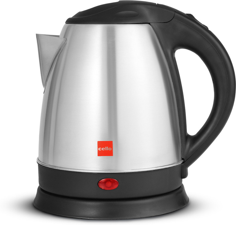 cello Quick Boil - Lifestyle Electric Kettle(1.5 L, Silver & Black)
