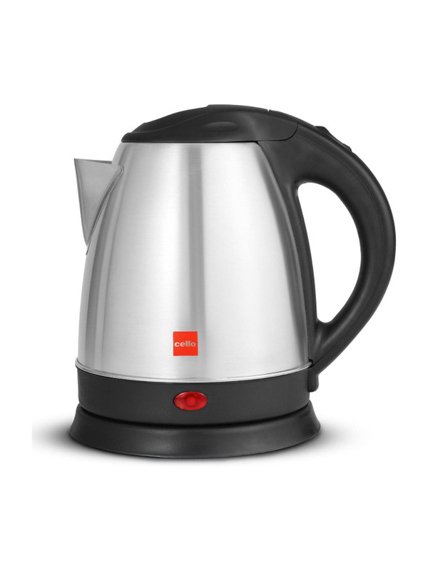 cello Quick Boil - Lifestyle Electric Kettle(1.5 L, Silver & Black)