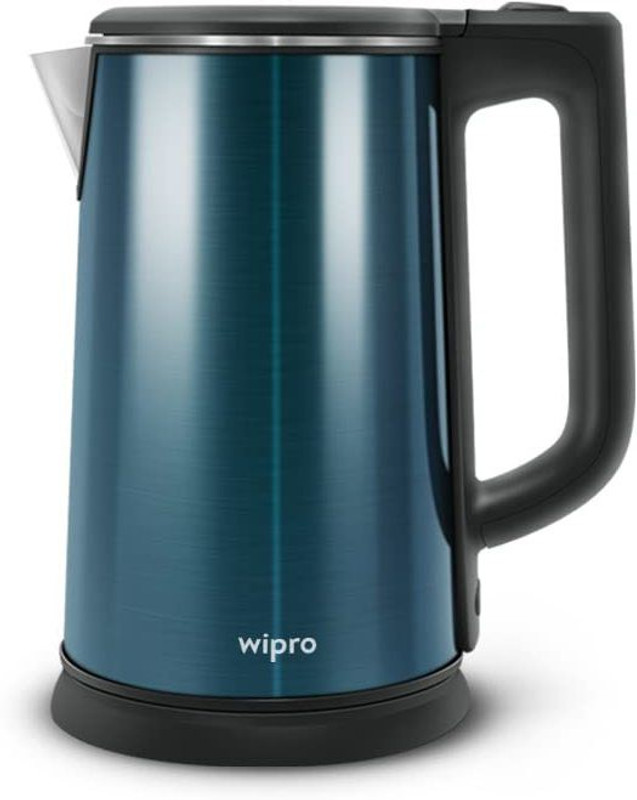 Wipro Vesta Enhanced Cool Touch Designer Electric Kettle | Auto Shut off Beverage Maker