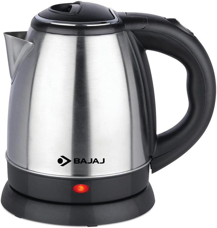 BAJAJ KTX 1.2 Litre DLX Electric Kettle Electric Kettle(1.2 L, Silver)
