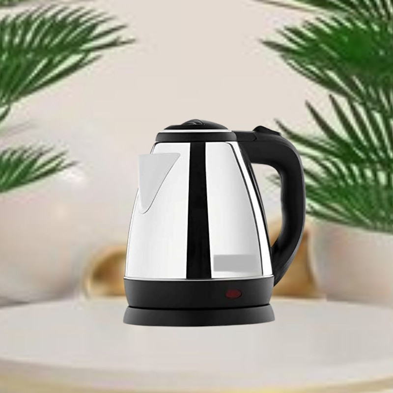 Naridream Electric Kettle 1.5 Liter with Stainless Steel Body & Hot Water KettleX58 Beverage Maker(1.5 L, Silver & Black)