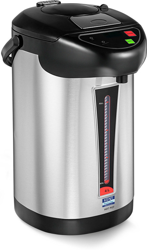 KENT Hot Pot Electric Kettle(4 L, Silver, Black)