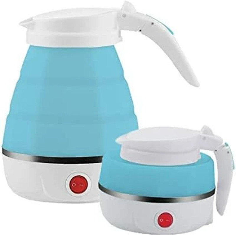 USSURAT SILICONE FOLDABLE CATTLE Electric Kettle(1 L, Multicolor)