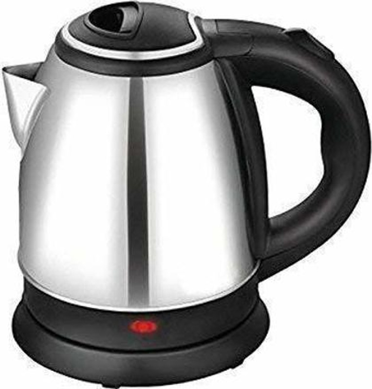 Maitri Enterprises Large Electric Kettle with Handle Hot Water Tea Coffee Maker Water/Milk Boiling 4 Cups Coffee Maker(Silver , Black)