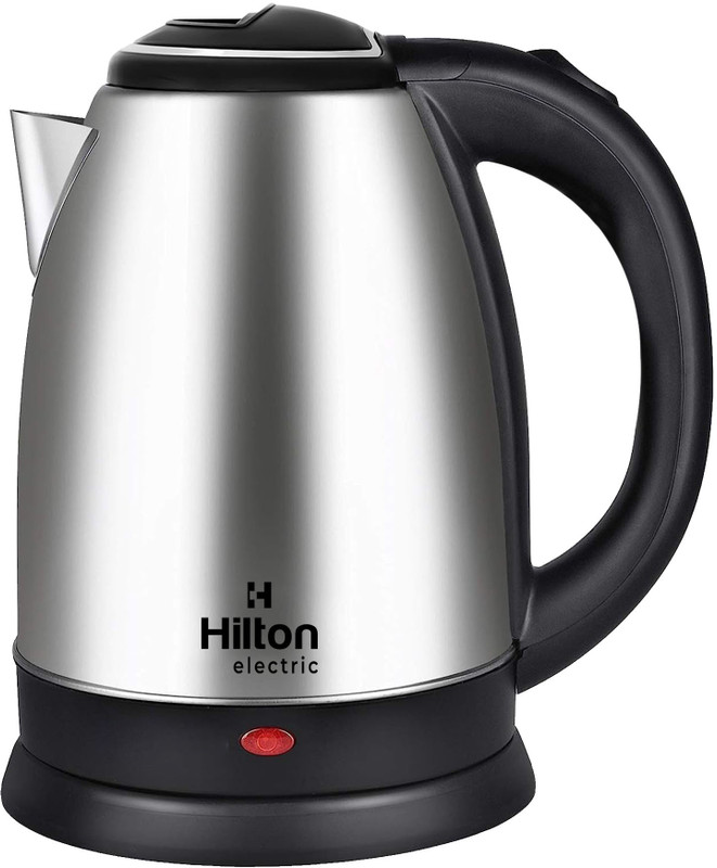 HILTON HEK-1.5 Electric Kettle(1.5 L, Silver)
