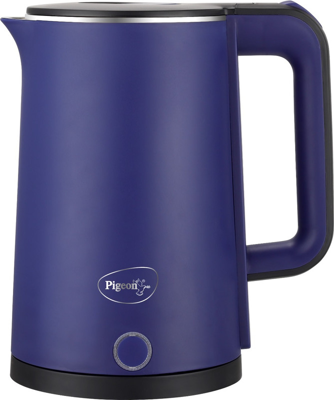 Pigeon Evoke Stainless Steel Electric Kettle(1.8 L, Blue)