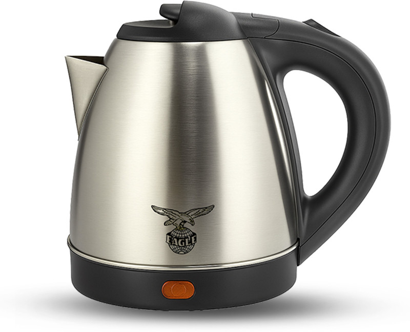 EAGLE Amigo Electric Kettle, 1000 Watts, Auto Cut-off, 360 Degree Connector Beverage Maker(0.8 L, Steel)