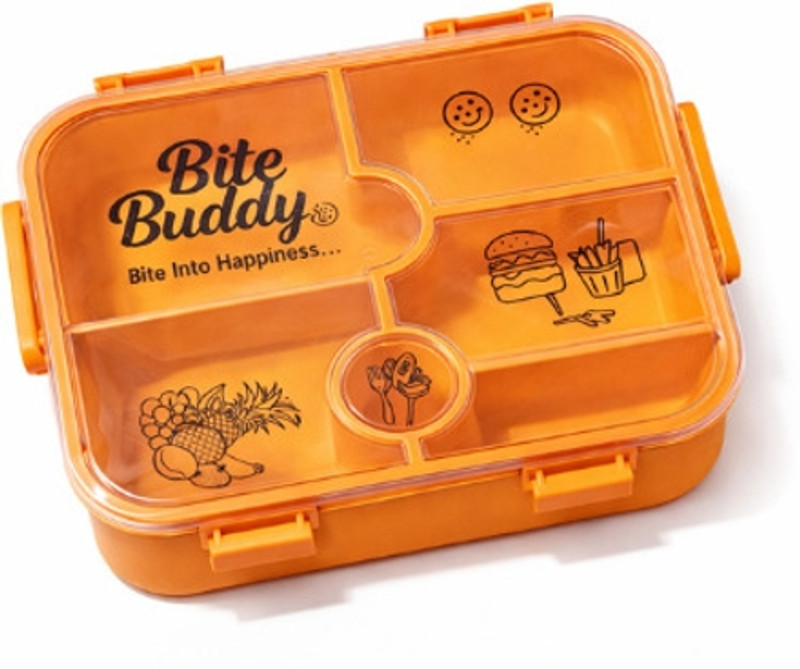 BENIFIT POINT 750 ml 3 Compartments(Conduction Heat Lunch Box)