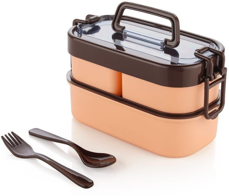 AAROMELIA 1400 ml 2 Compartments(Steamer Lunch Box)