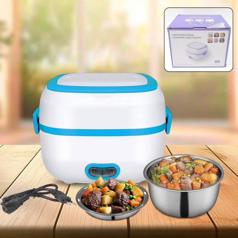 Sethi Enterprise 1049 ml 2 Compartments(Steamer Lunch Box)
