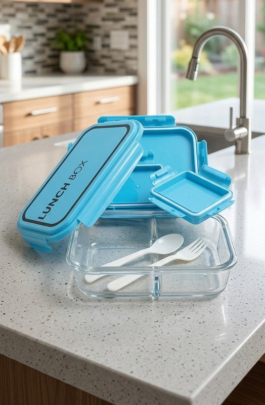 MichalStore 1200 ml 1100 Compartments(Steamer Lunch Box)