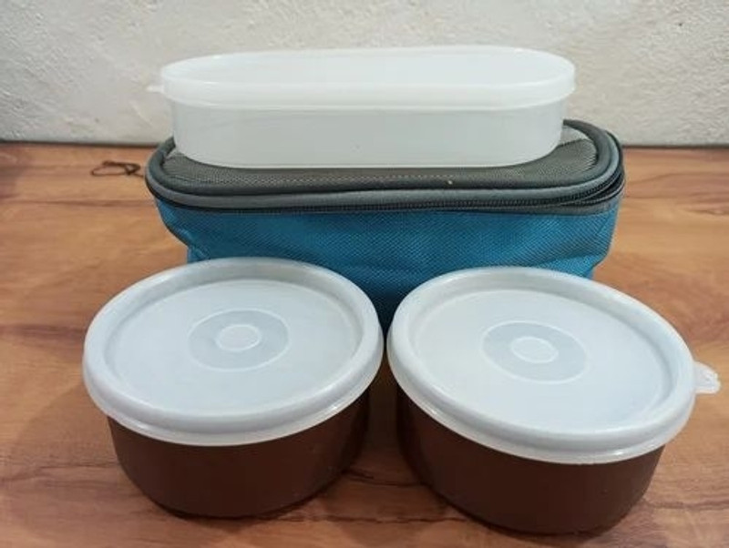 letla 750 ml 2 Compartments(Grill Plate Lunch Box)