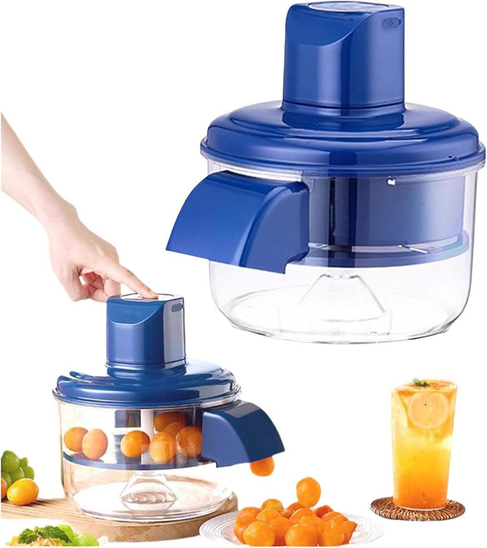 CREZORA QuickChop Manual Vegetable Chopper Electric Peeler
