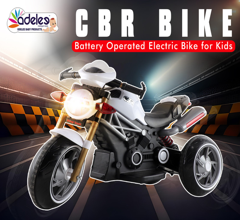 Shipeeship Rechargeable Electric Ride-On bike Bike Battery Operated Ride On(Red)
