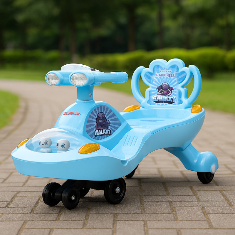 Toys R Us Avigo Rideons & Wagons Non Battery Operated Ride On(Blue)