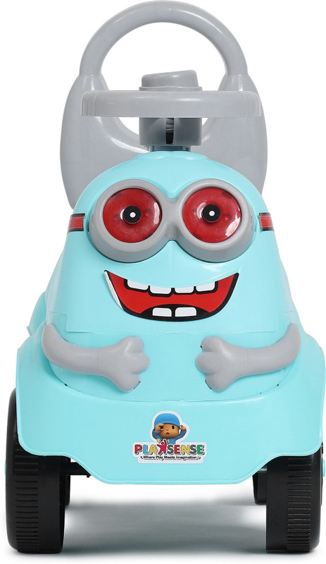 PLAYSENSE Rideon Car with Music, for kids 1 to 5 years, upto 25 Kgs Rideons & Wagons Non Battery Operated Ride On(Blue)