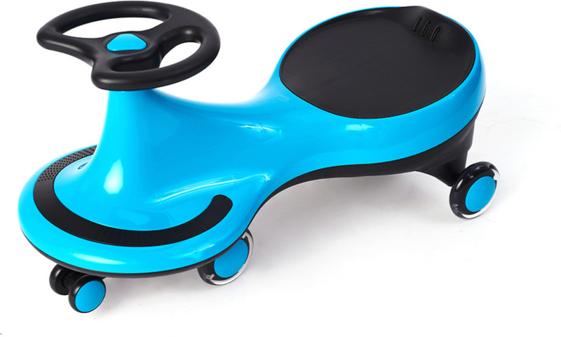 MEDITIVE Kidsworth Swing Car/Magic Car Ride-On Toy Car ( 1-12 Year Old) Blue Color Rideons & Wagons Non Battery Operated Ride On(Blue)