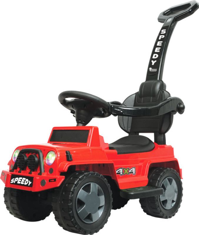 JoyRide Jeep Non Battery Operated Ride On(Red)