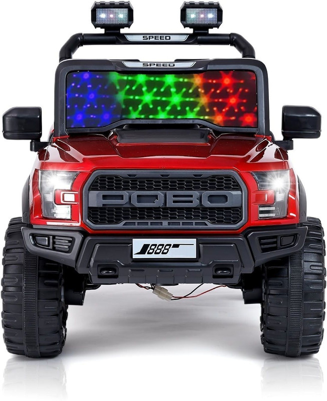 Ebabykart Ford 12V Electric Ride On Car For Kids With Remote Control, Music Light 1-6 Yrs Car Battery Operated Ride On(Black)